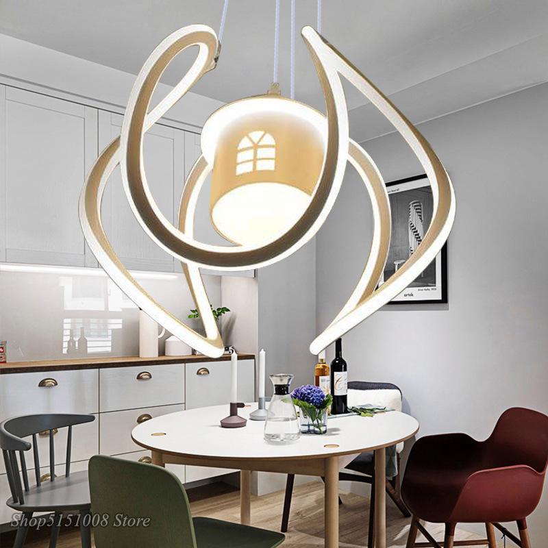 Изображение товара: Современные светодиодные подвесные светильники Vallkin, креативные подвесные светильники для гостиной, кухни, акриловая лампа, подвесное освещение, комнатная лампа