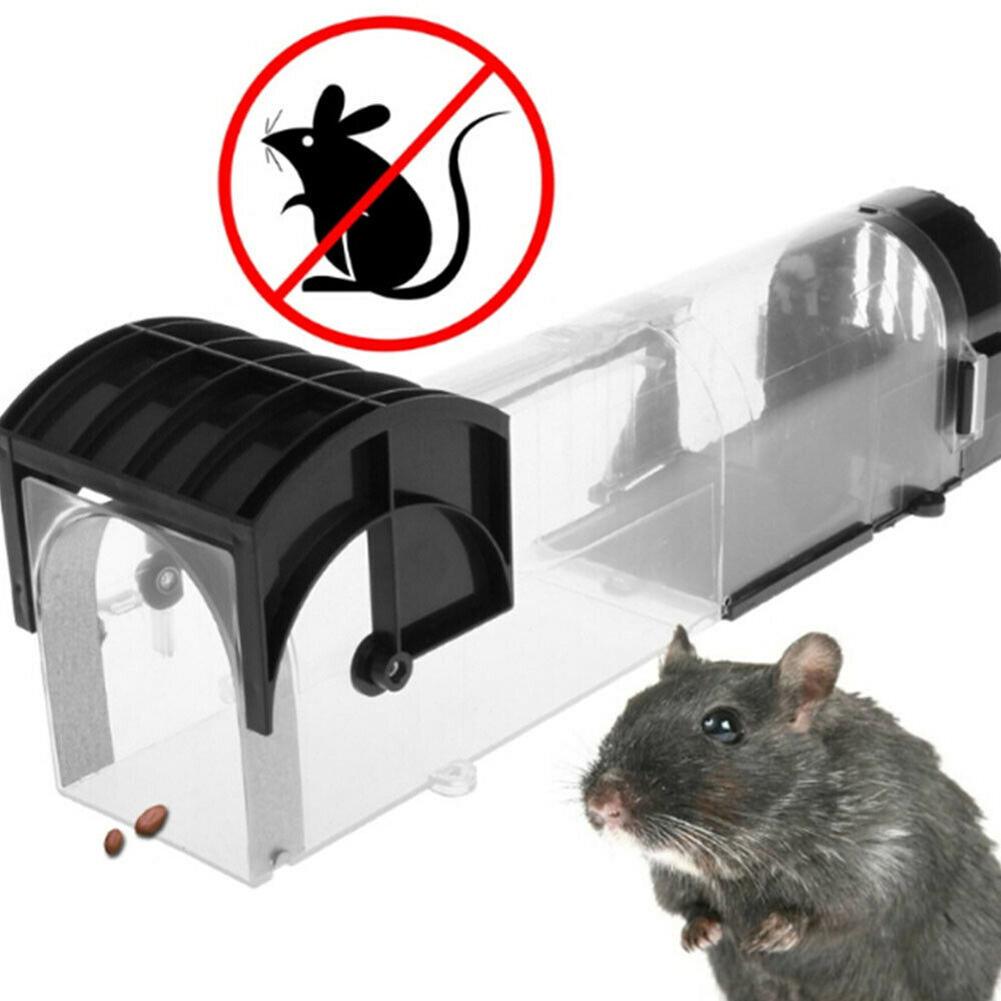 Изображение товара: Нетоксичная ловушка для крыс, клетка для грызунов, прозрачная ловушка для мыши для хомяка, домашняя Прямая поставка