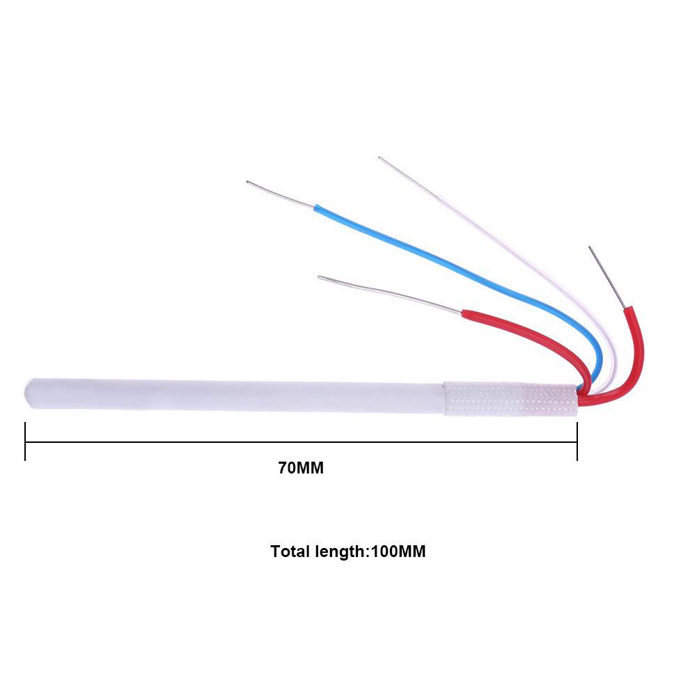 Изображение товара: 50 Вт 24 В нагревательный элемент 1322 паяльник керамический нагреватель сердечник 4-проводной адаптер нагревательный инструмент для фото