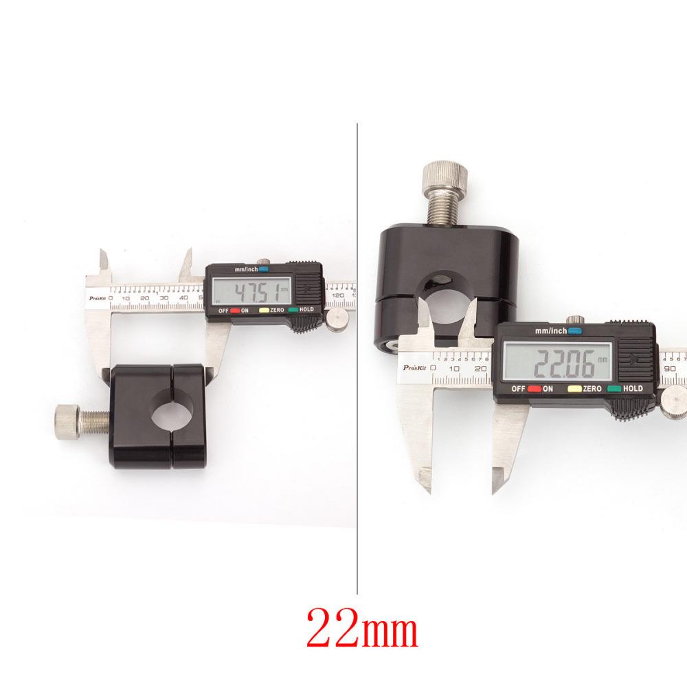 Изображение товара: Зажим для крепления на руль мотоцикла Honda Cbr600rr, Cbr1000rr, с ЧПУ, переходник для стояка, 22, 28 мм, аксессуары для мотоциклов