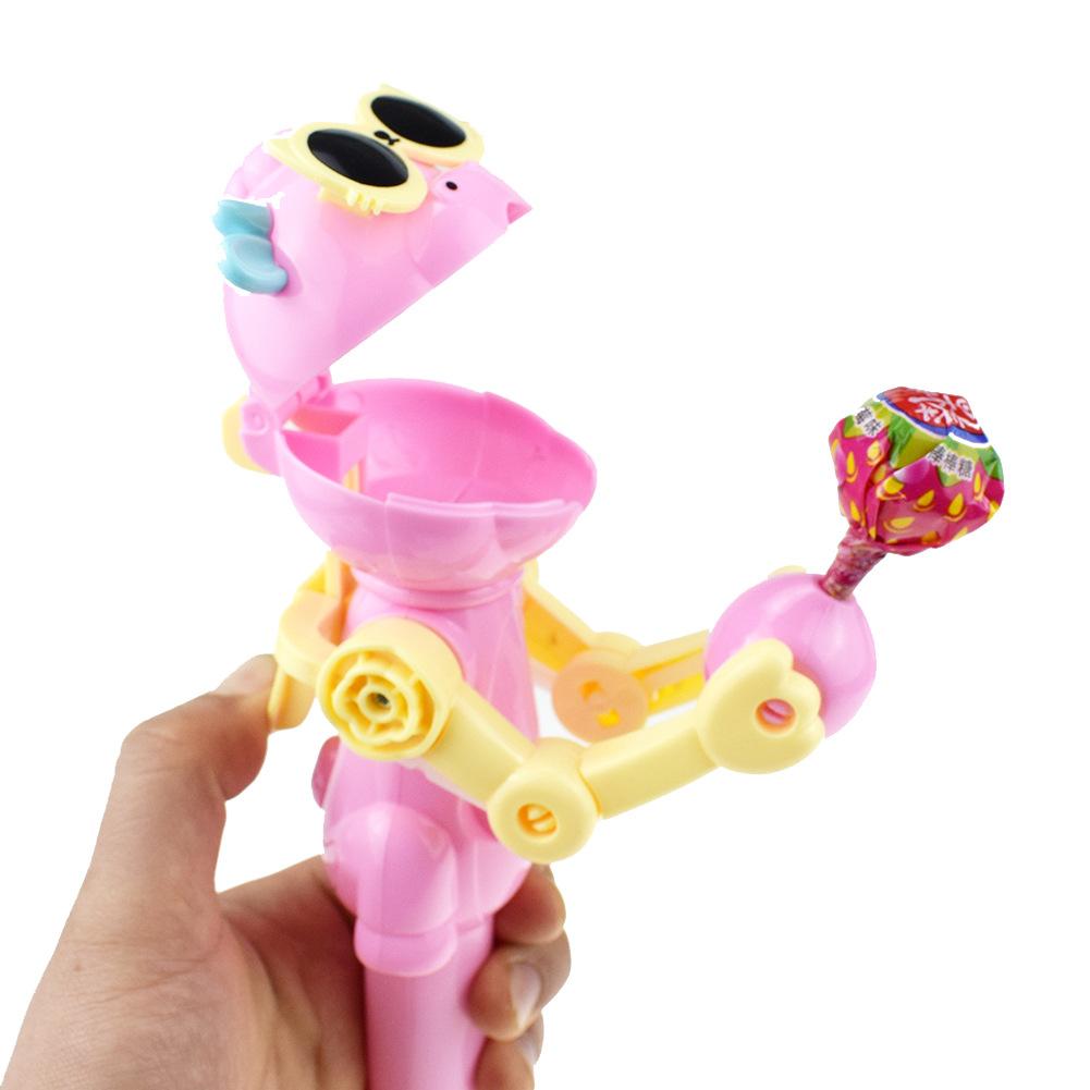 Изображение товара: Динозавр Xinqite, леденец, робот, креативный трюк, конфеты еды, робот, подарок на день дурака, игрушки для еды