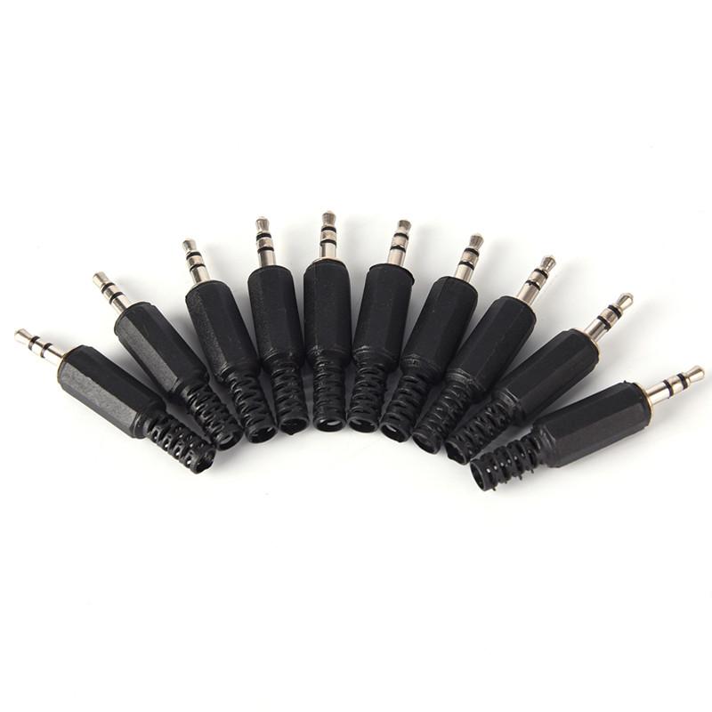 Изображение товара: 3.5mm 1/8 Fashion Audio Male Plug Jack Adapter Stereo Connector Headphone 5PCS/SET