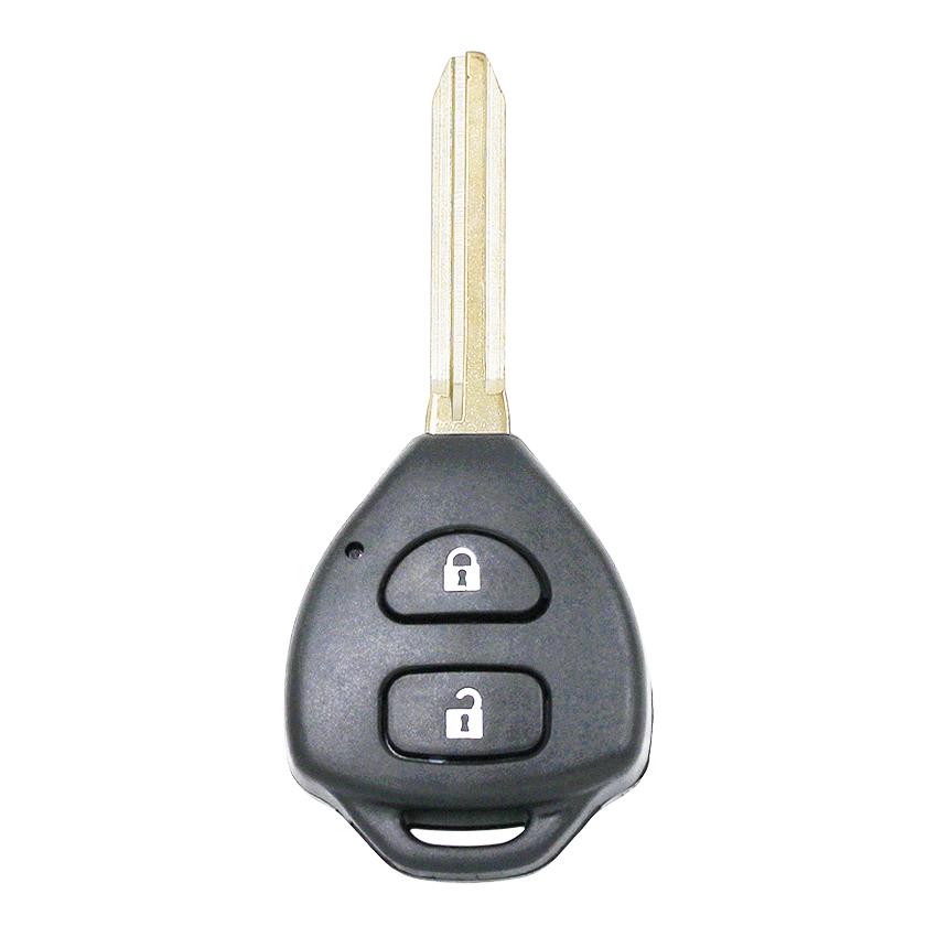 Изображение товара: 2-кнопочный пульт дистанционного управления 433 МГц с чипом 4D67 внутри для Toyota RAV4 Corolla Europe 2006 2007 2008 2009 TOY43 blade