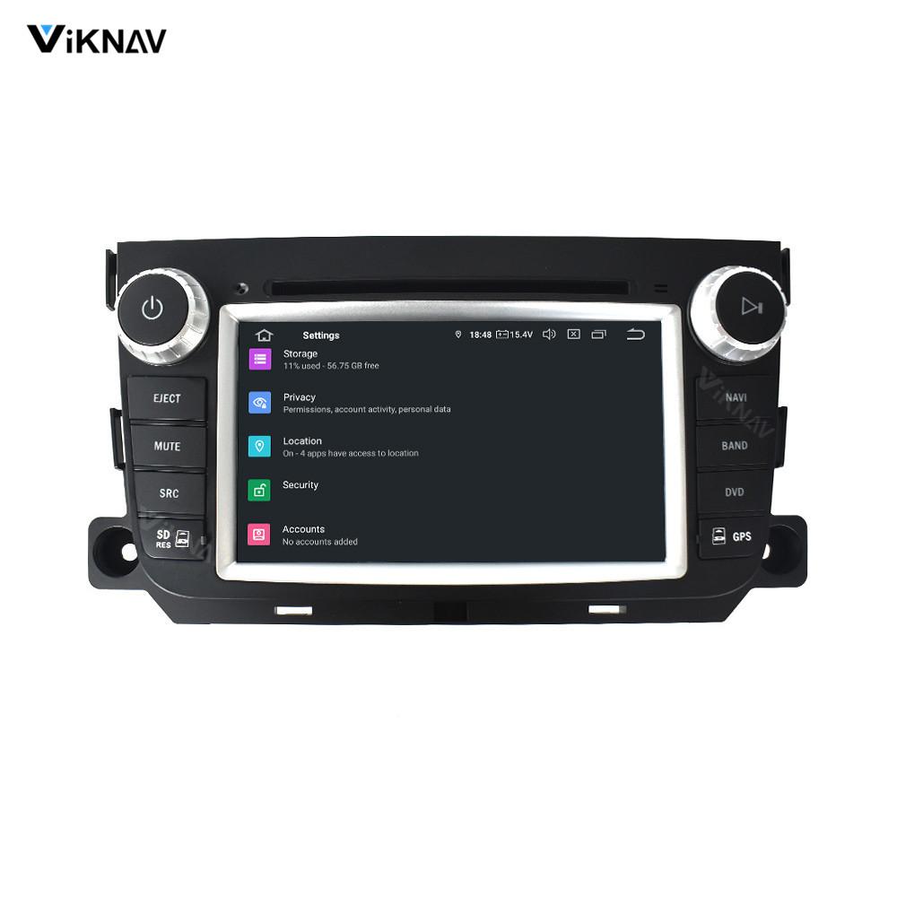 Изображение товара: 2 din автомобильное радио для Mercedes Benz Smart Fortwo до 2012 android автомобильный Аудио мультимедийный плеер GPS навигационный экран авто стерео