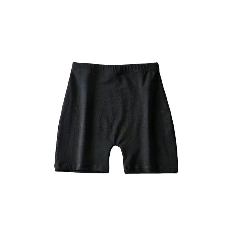 Изображение товара: Женские байкерские шорты, универсальные эластичные облегающие шорты с завышенной талией, черные, серые, 2 цвета, 2020