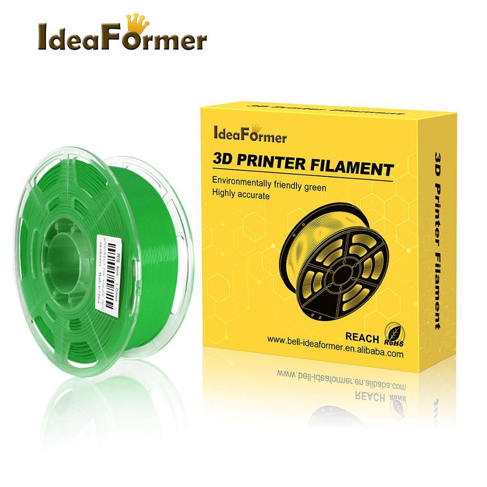 Изображение товара: Ideaformer PETG 3D принтер нить 1,75 мм PETG DIY печать с быстрой доставкой из зарубежных складов, охватывающих Европу и США