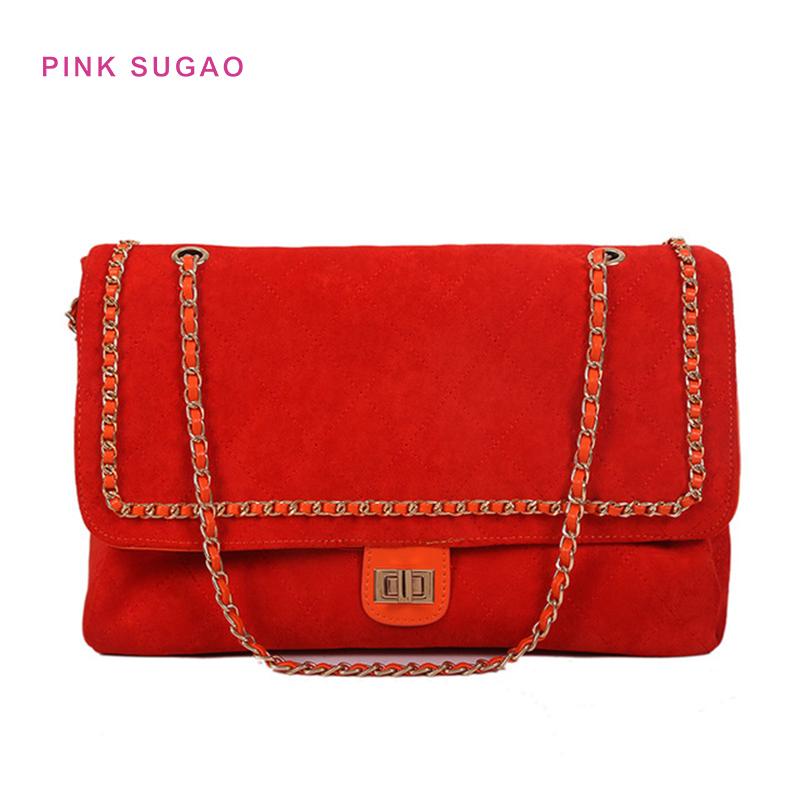 Изображение товара: Роскошные дамские сумочки розового цвета Sugao, дизайнерская сумка на плечо 2 размера, модные сумки через плечо для женщин, Дамские кошельки
