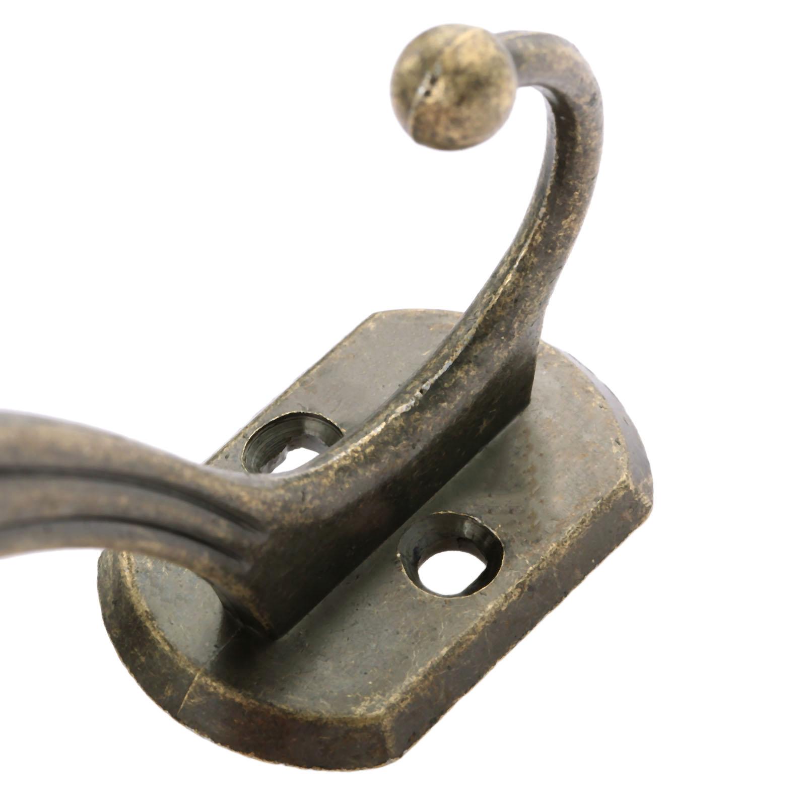 Изображение товара: 1 шт., античные бронзовые Крючки из цинкового сплава