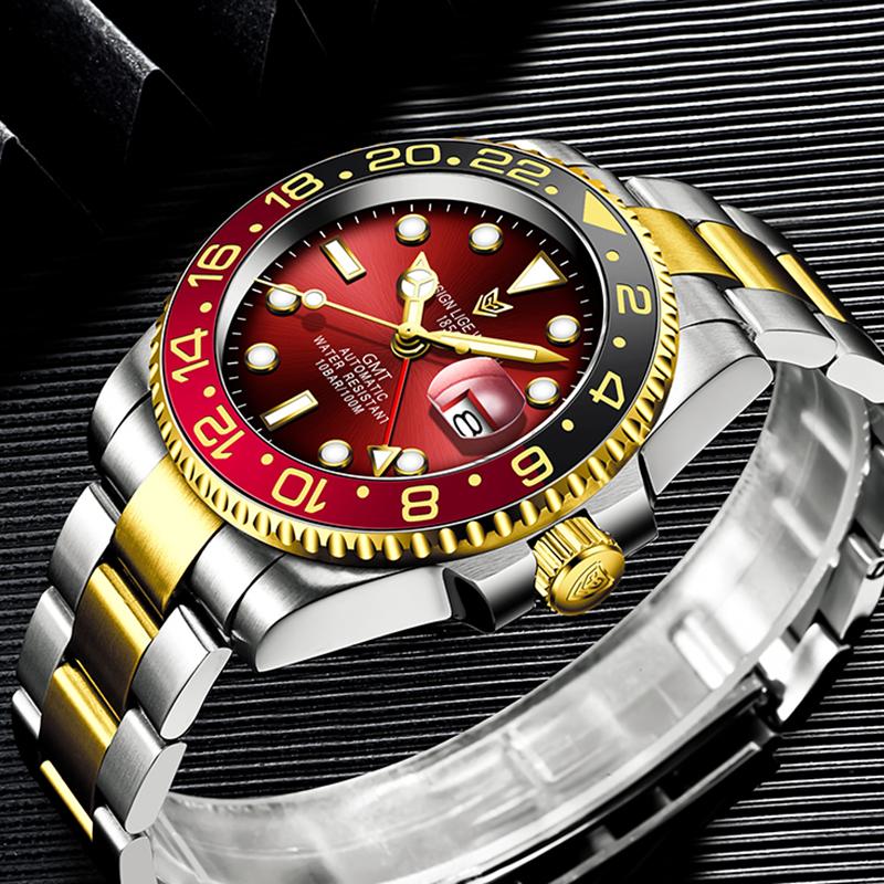 Изображение товара: LIGE 2020 новые модные мужские механические часы Автоматические Tourbillon Роскошные часы бизнес часы мужские наручные часы из нержавеющей стали