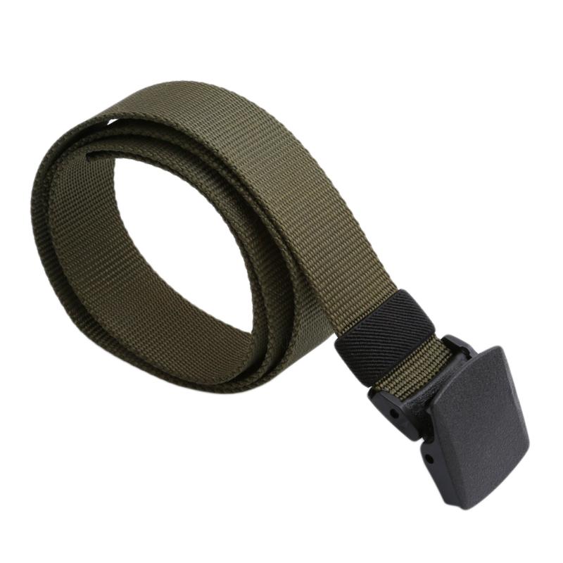 Изображение товара: 2020 New Arrival Sale Outdoor Army Tactical Belt Military Nylon Belts Men's Waist Strap With Buckle Rappelling Black Color