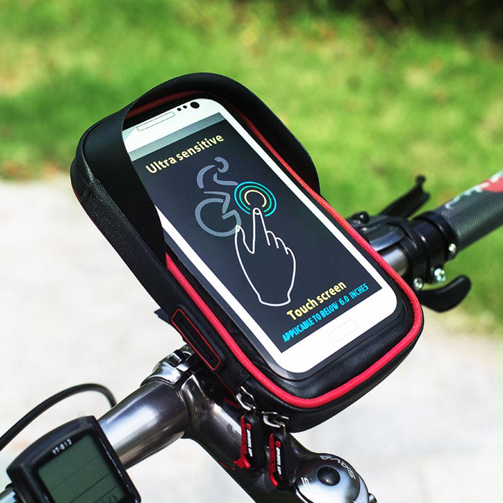 Изображение товара: Водонепроницаемый велосипедный чехол для телефона XA7Q, регулируемая подставка для мобильного телефона, чехол для велосипеда, мотоцикла, велосипеда