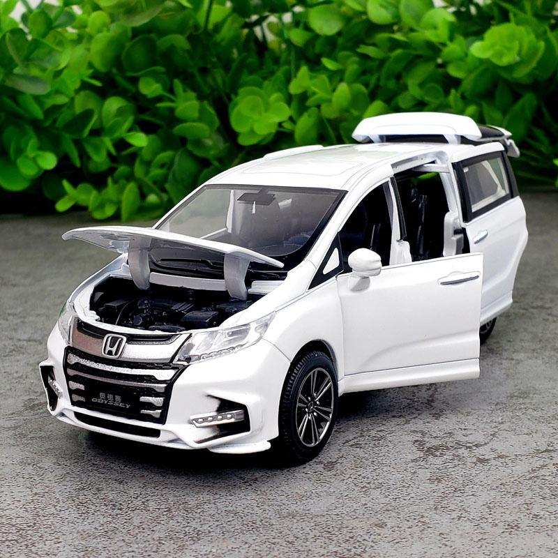 Изображение товара: 1:32 имитация Honda Odyssey MPV литые весы игрушечные модели автомобилей Металлическая Модель со звуком светильник игрушки для детей