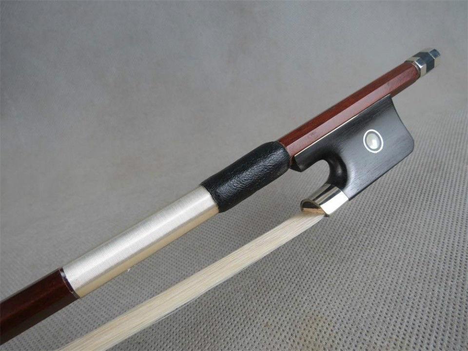 Изображение товара: 1 шт. Улучшенная сбалансированная бразильская древесина 4/4 виолончель лук, черная лягушка #8614