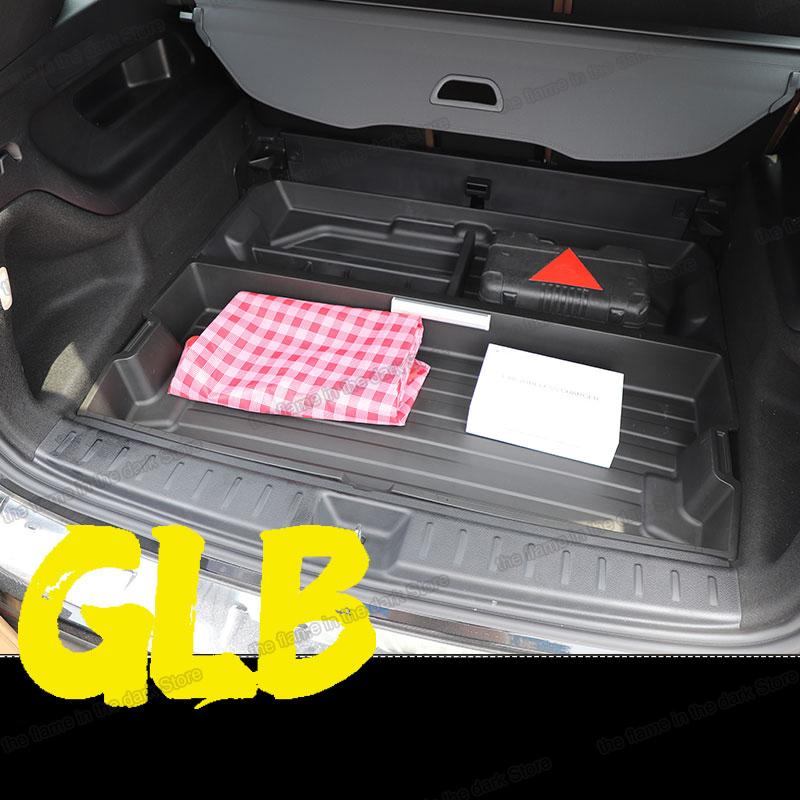 Изображение товара: Пластина для багажника автомобиля Lsrtw2017 Abs для Mercedes Benz Glb 200 180 250 2019 2020 2021 X247, аксессуары для автостайлинга