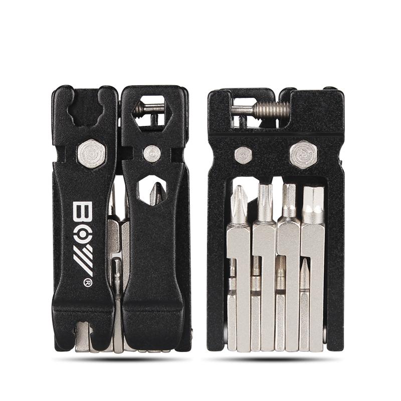 Изображение товара: Bike Repair Tool Kit 21 In 1 Combination Hex Key Chain Removal Tools Screwdrivers Tire Lever Allen Wrench Bicycle Repair Tool