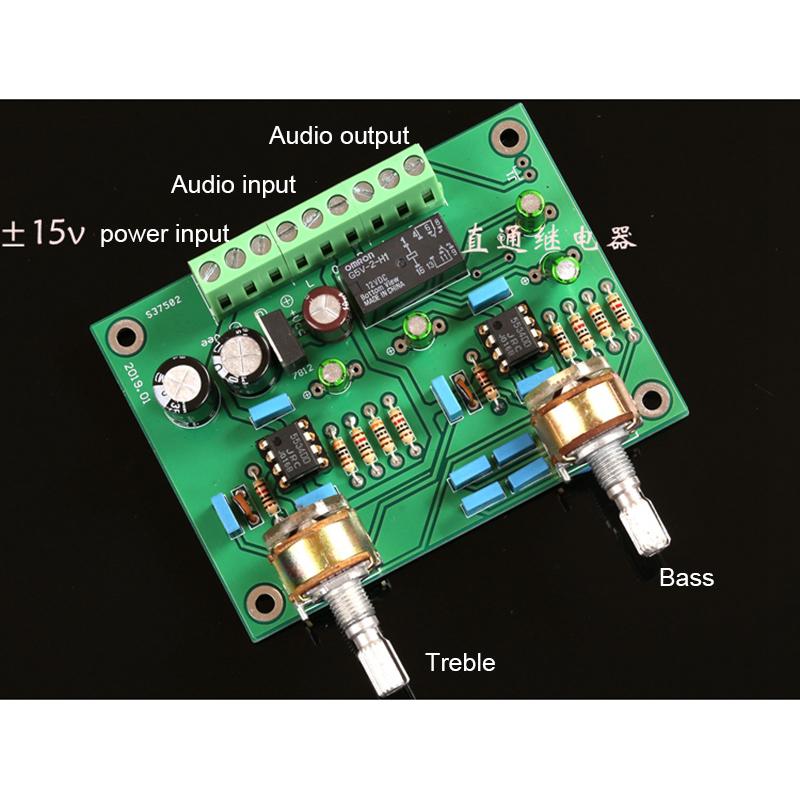 Изображение товара: JRC5534DD HIFI предусилитель, Плата усилителя низких частот, управление громкостью, предусилитель, плата