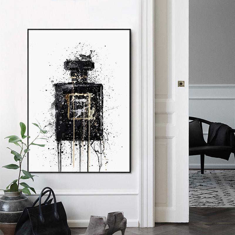 Изображение товара: Современное абстрактное искусство на холсте фотообои с абстрактными рисунками для гостиной и домашнего декора