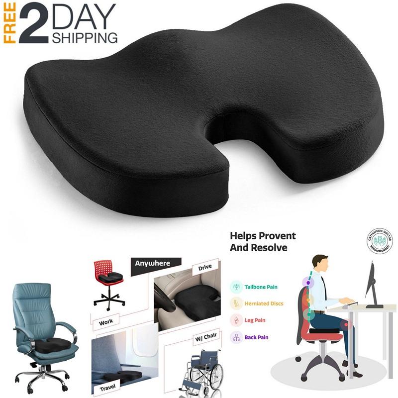 Изображение товара: Ортопедическая подушка сиденье пены памяти стул офисная Подушка Coccyx