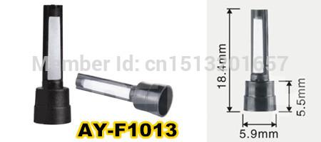 Изображение товара: 100 шт. высококачественный топливный инжектор с микрофильтром для delphi 2 bores инжектор (18,4*5,5*5,9 мм, фотоэлемент)
