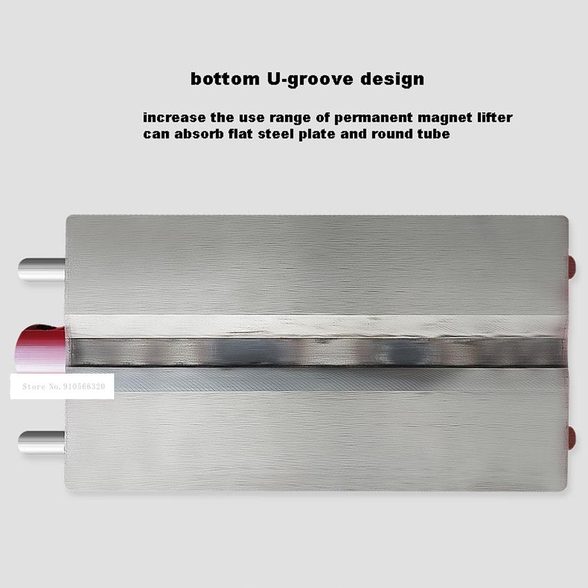 Изображение товара: Мощный магнитный кран Efort, дизайнерский, с постоянным магнитом на присоске, неодимовый магнит, подъемный диск, модель YS-100/200 100/200 кг