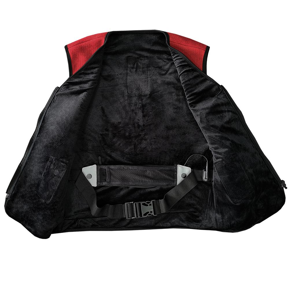 Изображение товара: Моющийся мотоциклетный жилет с подогревом 65 ℃, мужская куртка с подогревом, Тепловая куртка с подогревом, жилет с электрическим подогревом и массажером