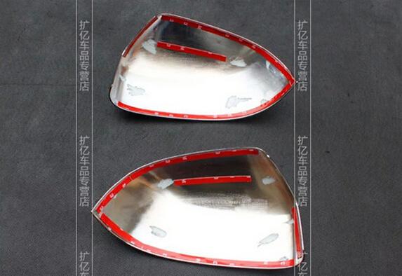 Изображение товара: Хромированный корпус зеркала заднего вида комплект защиты зеркала заднего вида Накладка аксессуары для BMW X5 F15 2014-2016