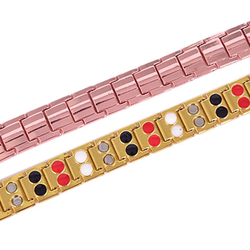 Изображение товара: Мужские браслеты Energy магнитные бриллиантовые ювелирные изделия для женщин браслеты браслет для похудения