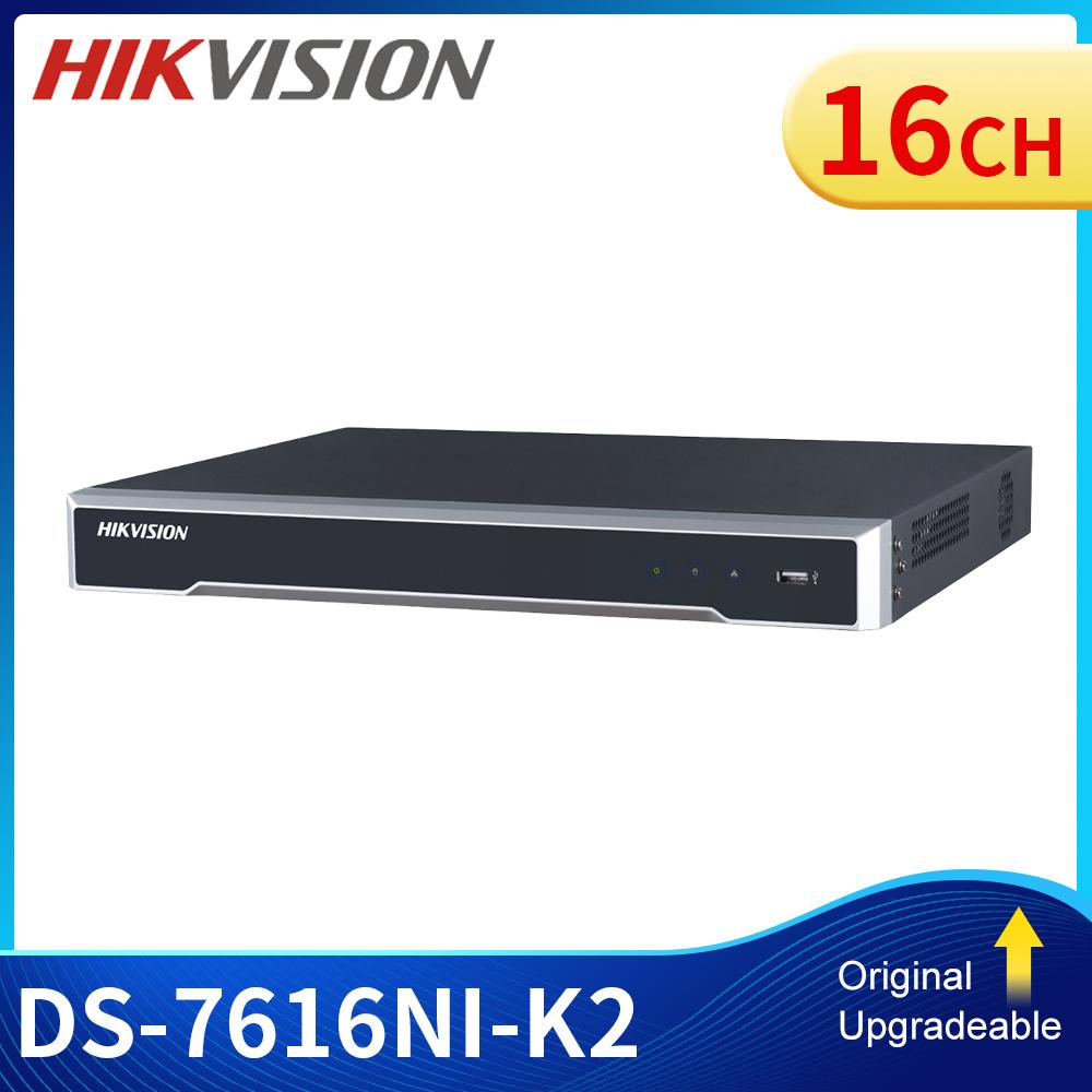 Изображение товара: Hikvision DS-7616NI-K2 16CH Max поддерживает 8MP IPC 4K H.265 NVR английская версия сетевой цифровой видеорегистратор
