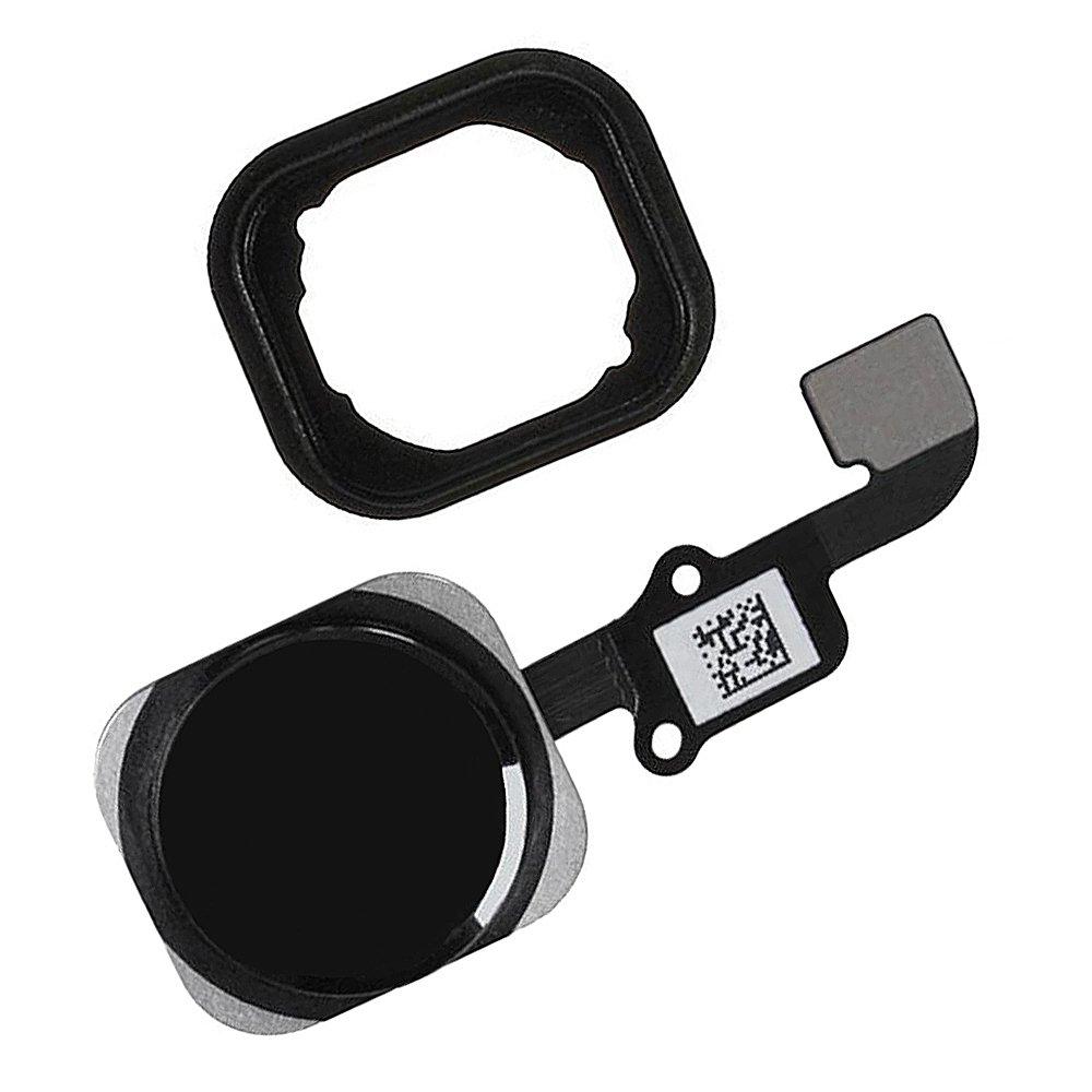 Изображение товара: Домашняя кнопка с гибким кабелем и резиновым кольцом, запасная часть для iPhone 6 6 Plus 6s 6s Plus homebutton