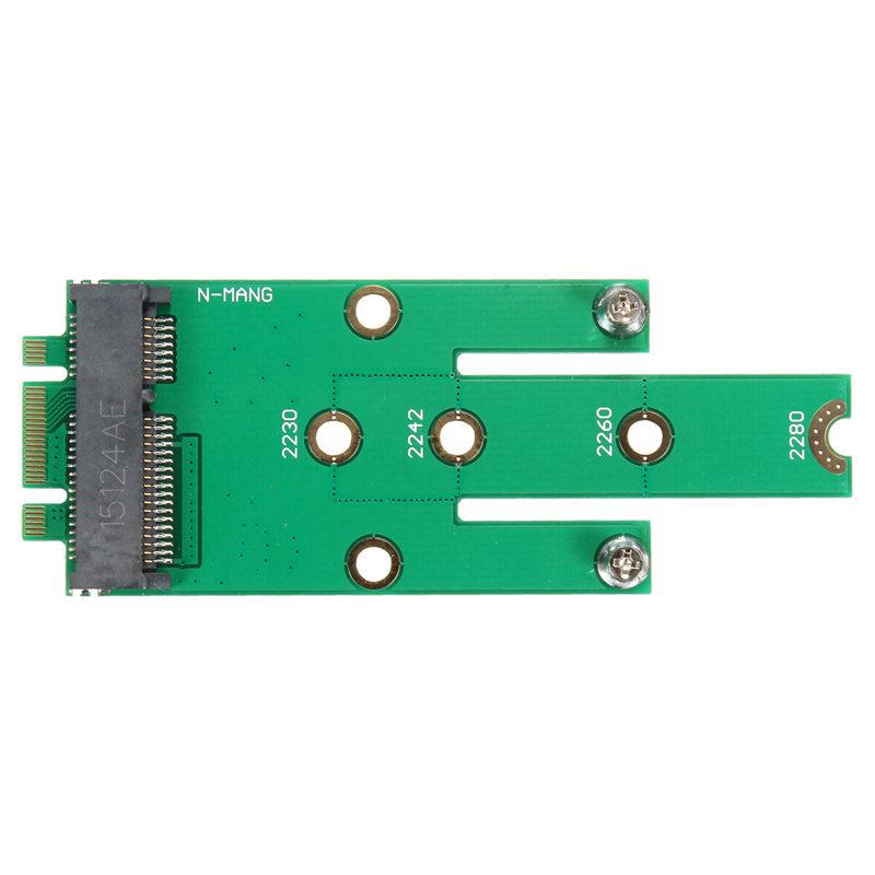 Изображение товара: Переходник Msata Mini PCI-E 3,0 Ssd на Ngff M.2 B Key Sata