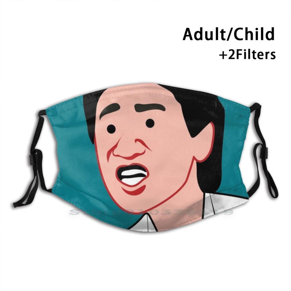 Изображение товара: Многоразовая маска для лица с фильтрами Black Fly ( Wu Ying Gor), детская маска для лица Jacky Cheung As Tears, покупайте Wong Ka Wai
