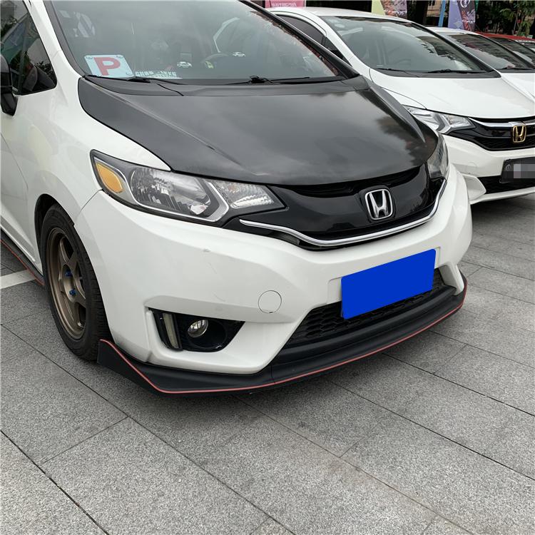 Изображение товара: Для Honda FIT JAZZ комплект спойлера 2014-2017 для Honda FIT ABS задняя губа задний спойлер передний бампер диффузор