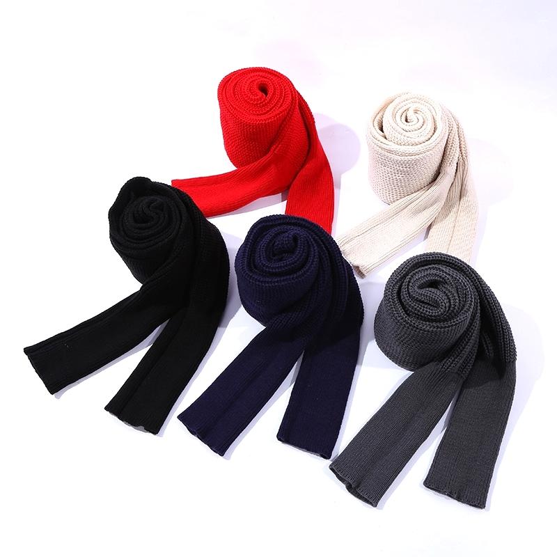 Изображение товара: Европейский стиль, зимний женский длинный шарф с рукавами, шерстяные вязаные шарфы для женщин, плотная теплая Повседневная шаль высокого качества