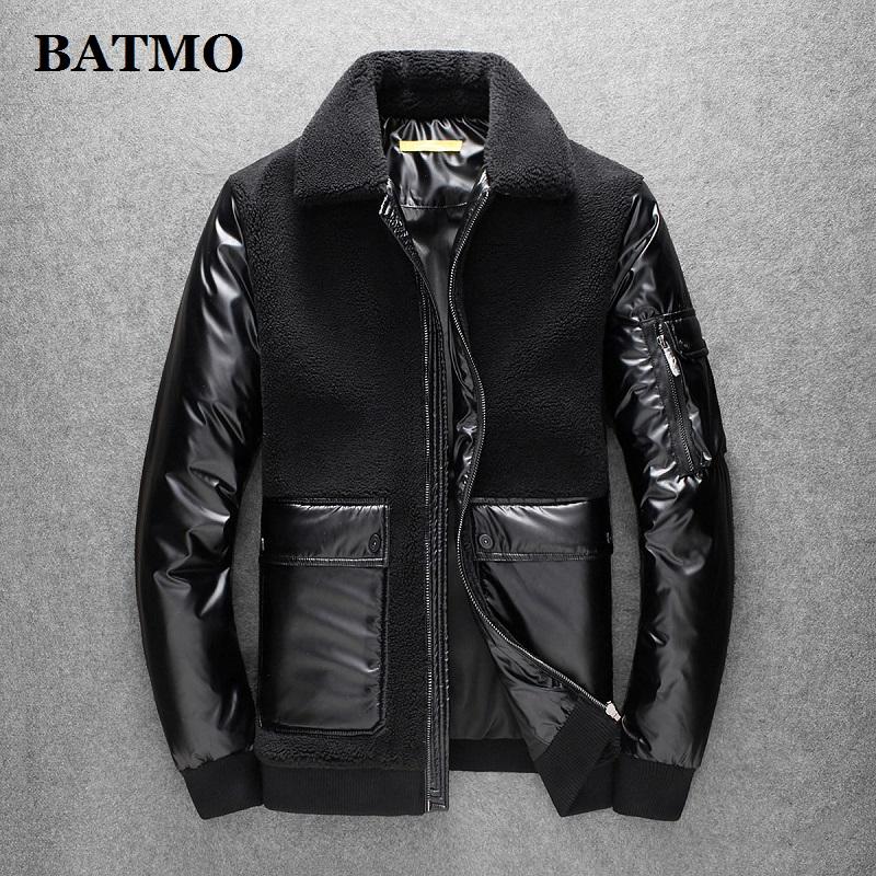 Изображение товара: BATMO 2021 Новое поступление зима 90% белый утиный пух куртки для мужчин, теплое пальто, повседневные парки, 9979