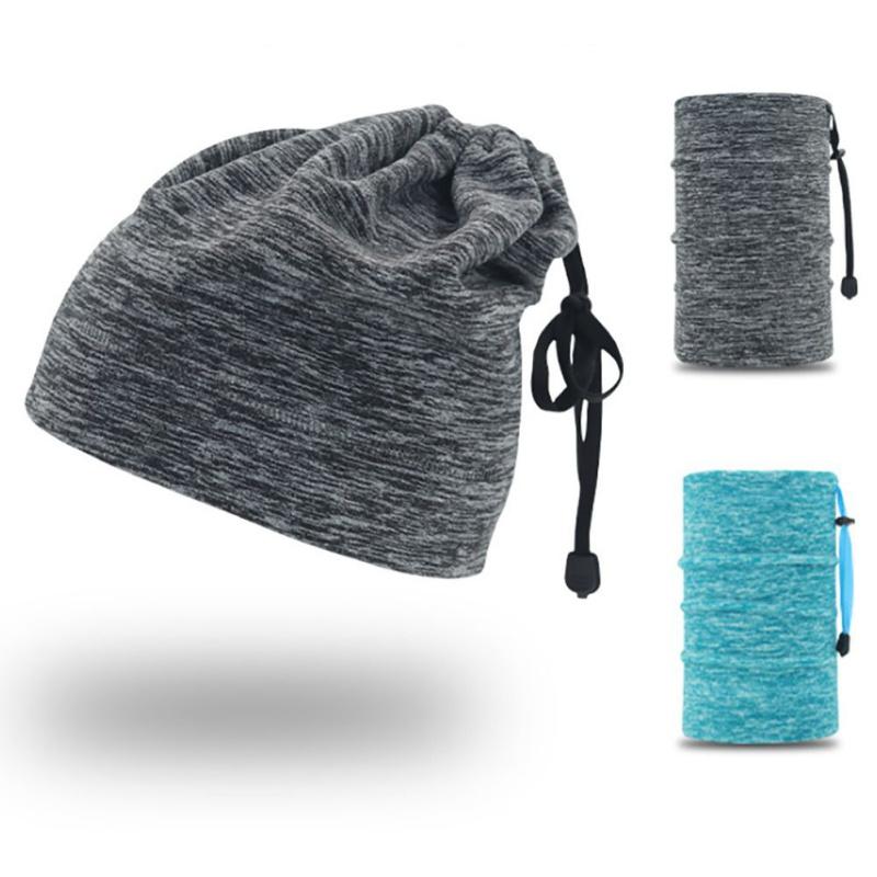 Изображение товара: Зимний хлопчатобумажный шарф с круглым воротником, теплый шейный платок высокого качества, флисовый уплотненный шейный платок