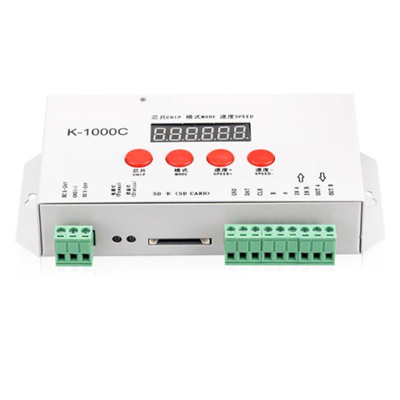 Изображение товара: GTBL K-1000C контроллер K1000C WS2812B WS2811 APA102 T1000S WS2813 светодиодный 2048 пикселей программный контроллер DC5-24V