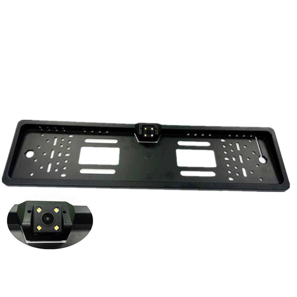 Изображение товара: Onever Автомобильный номерной знак рамка ЕС HD ночное видение Автомобильная камера заднего вида задняя Водонепроницаемая камера заднего вида с 4 светодисветильник дами
