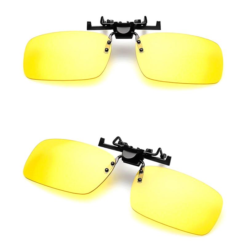 Изображение товара: Поляризованные, пристегиваемые солнцезащитные очки, солнцезащитные очки для вождения автомобиля и Ночное видение объектив солнцезащитные очки мужские анти-УФ для Для мужчин Для женщин Для мужчин