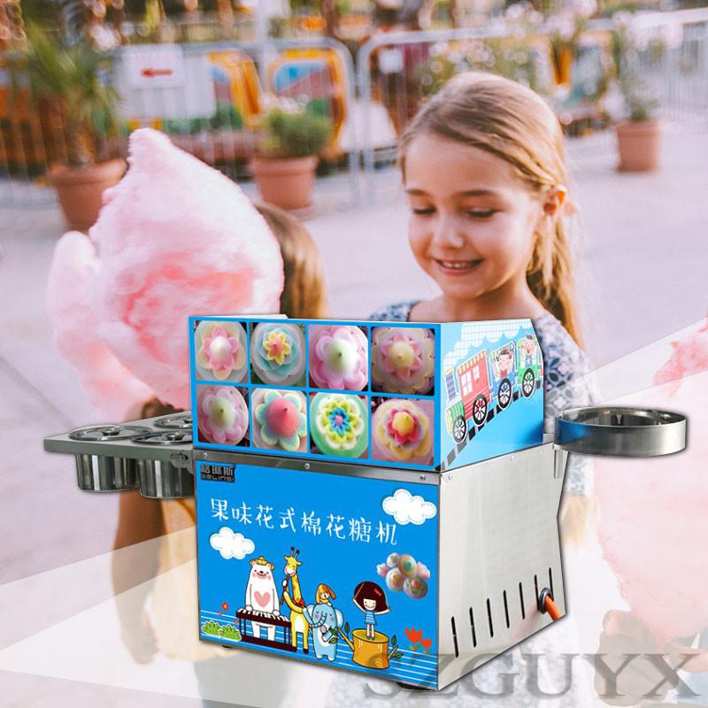 Изображение товара: Машина для производства хлопковой конфеты, коммерческая машина для приготовления зефира из нержавеющей стали