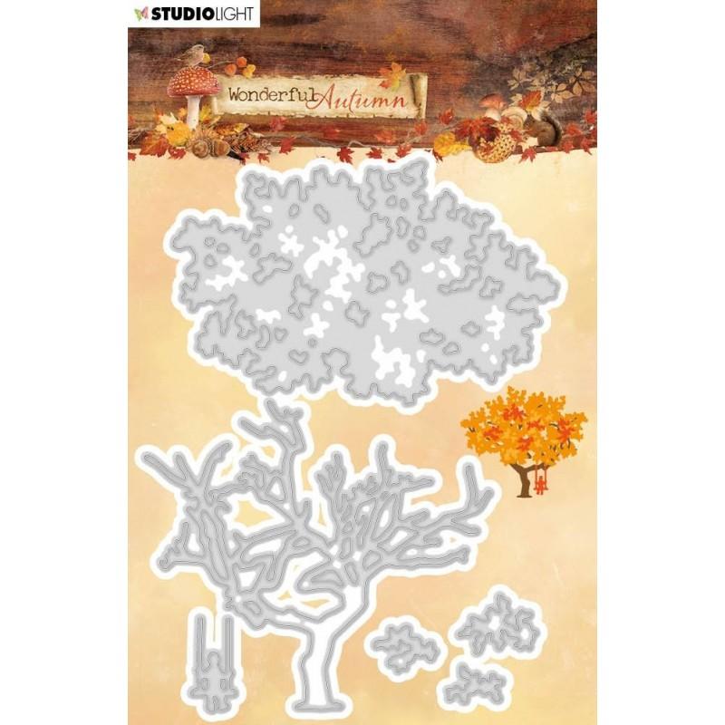 Изображение товара: Пресс-формы в виде осеннего дерева для скрапбукинга, фотоальбома