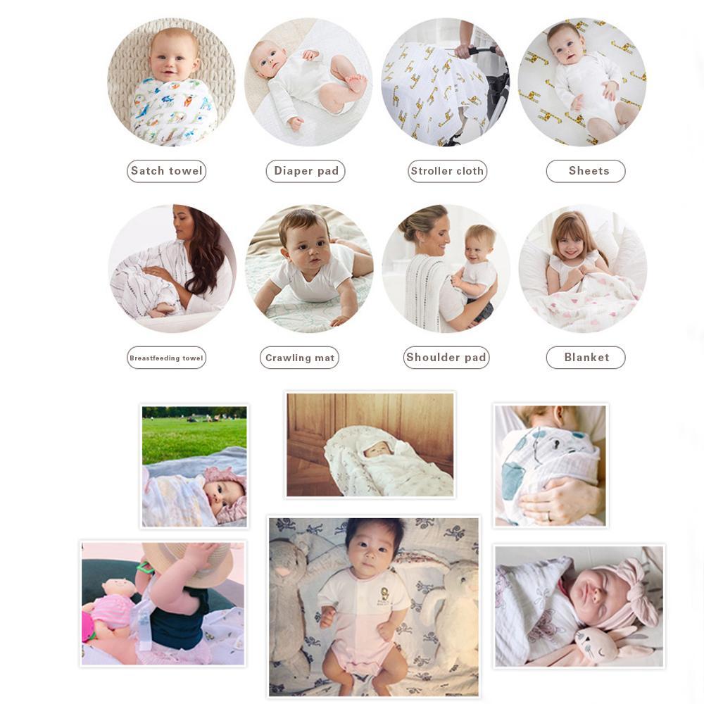 Изображение товара: Комплект постельного белья для новорожденных, 4 шт./лот, 76x76 см, из 100% хлопка и фланели