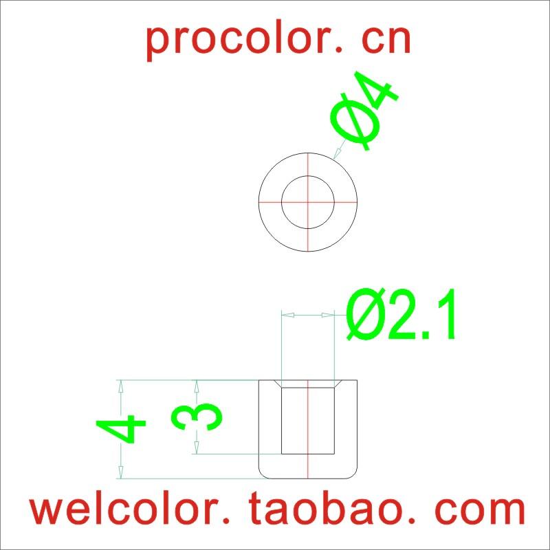 Изображение товара: Силиконовая резиновая заглушка для пыли, пылезащитный колпачок с вакуумной заглушкой ID 1,0, 1, 1,5, 2 мм, 2,0, 2,5, 5/64 дюйма, OD 3,8, 4,5, 4,76, 4,8, 3/16 мм