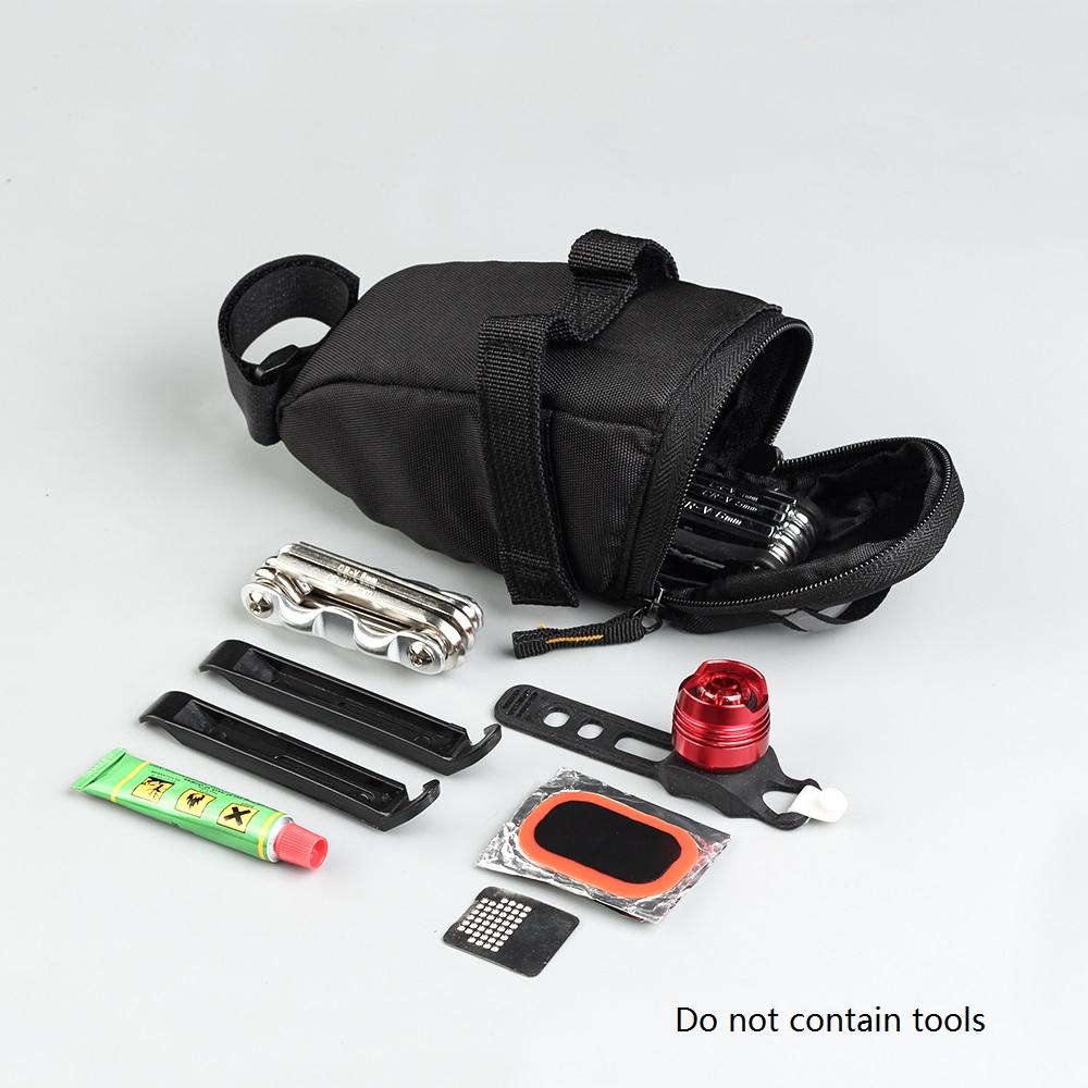 Изображение товара: Велосипедные Сумки, велосипедная седельная сумка, Мини, Ультралегкая, для горного велосипеда, шоссейного велосипеда, седло для складного велосипеда, переносная сумка для хранения инструментов, велосипедная