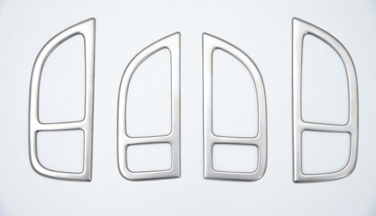 Изображение товара: Новая накладка на внутреннюю дверную ручку из нержавеющей стали для Volvo C30 S40 2004-2012