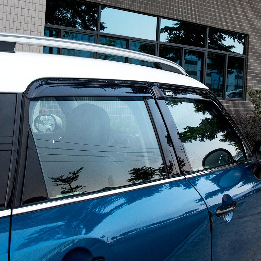 Изображение товара: Козырек для окон навесы для BMW MINI Cooper F54 F55 F60 R60 солнцезащитный козырек Дождь аксессуары для автомобилей модификация