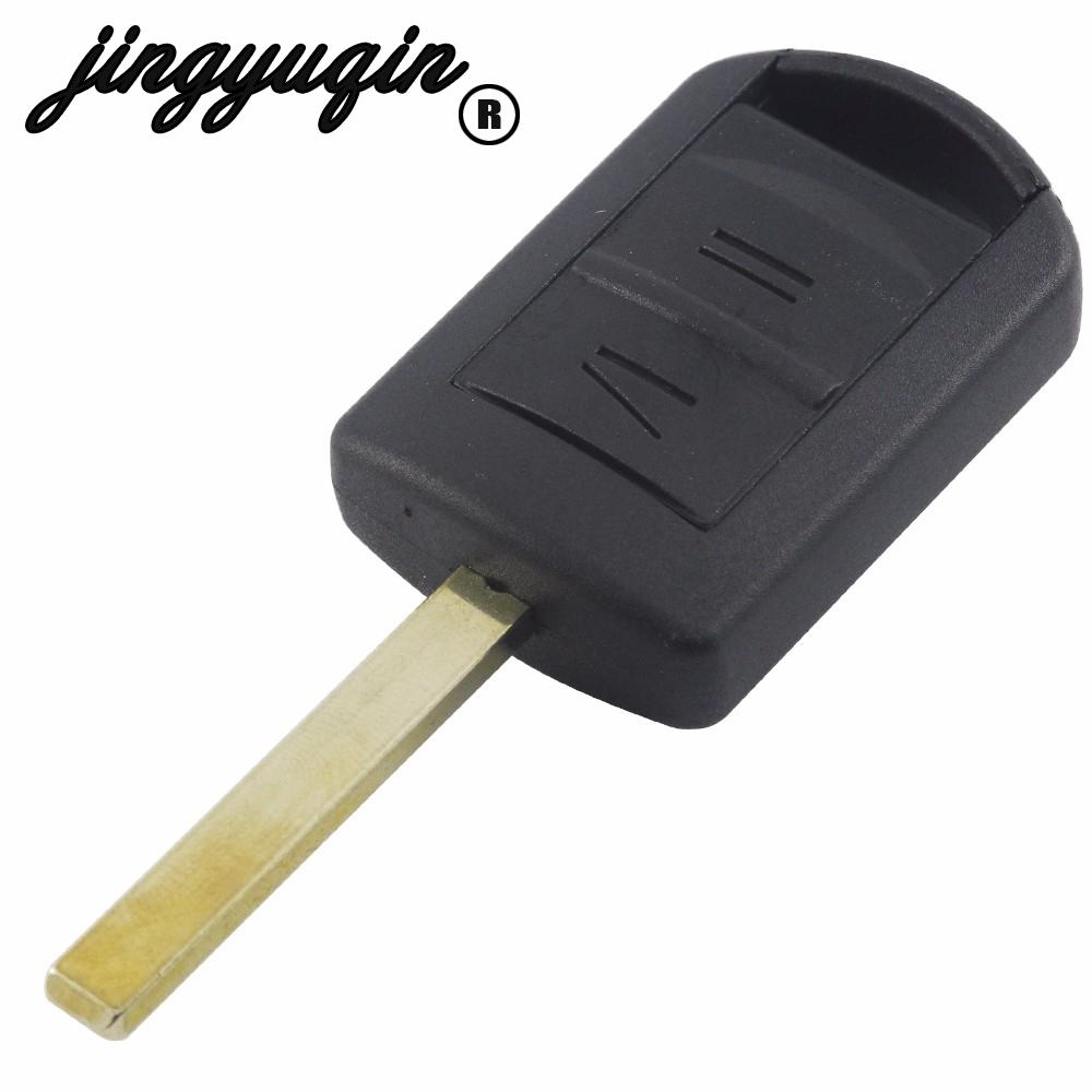 Изображение товара: Jingyuqin 2 кнопки Uncut Blade дистанционный Автомобильный ключ оболочка для Vauxhall Opel Corsa Agila Meriva комбинированный чехол для автомобильного ключа
