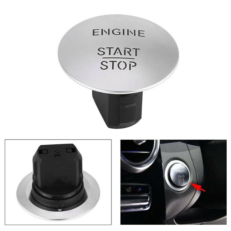 Изображение товара: Для Mercedes-Benz Кнопка пуска Кнопка без ключа Go кнопка пуска двигателя
