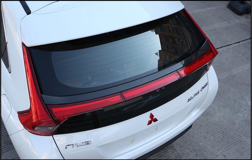 Изображение товара: Автомобильный спойлер для заднего крыла из АБС-углеродного волокна, специальный хвост для Mitsubishi Eclipse Cross 2018 2019