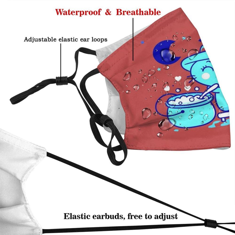 Изображение товара: Милый котом на Хеллоуин костюм ведьмы с рисунком героев из мультфильма; Анти-Пылевой Фильтр моющийся Уход за кожей лица Маска Дети милые очаровательные Tumblr с забавными рисунками животных; Kawaii