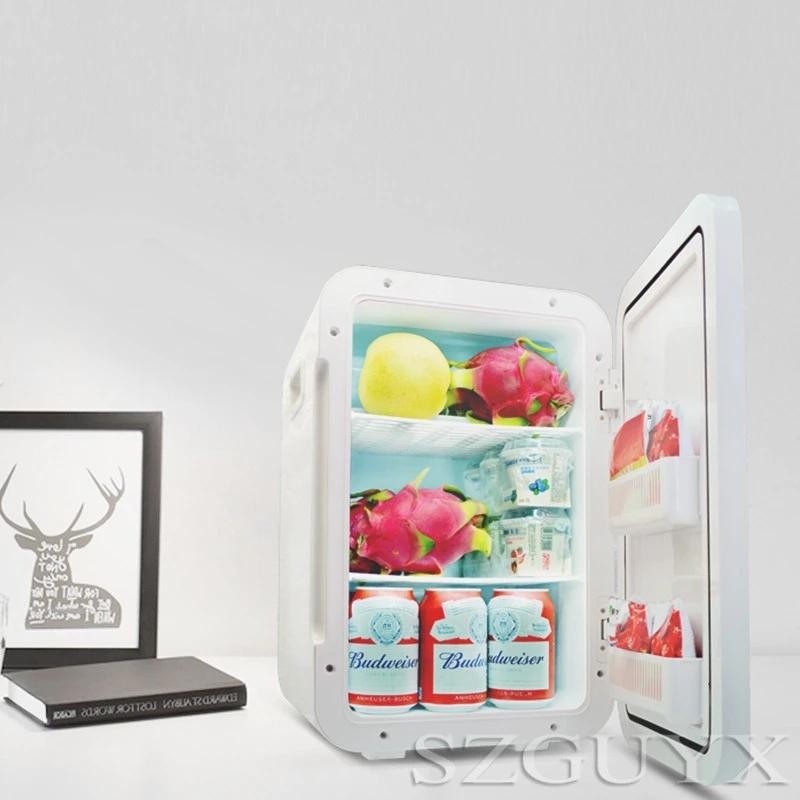 Изображение товара: 22л маленький холодильник бытовой двойной Холодильный холодильник с одиночной дверью цифровой дисплей холодильник